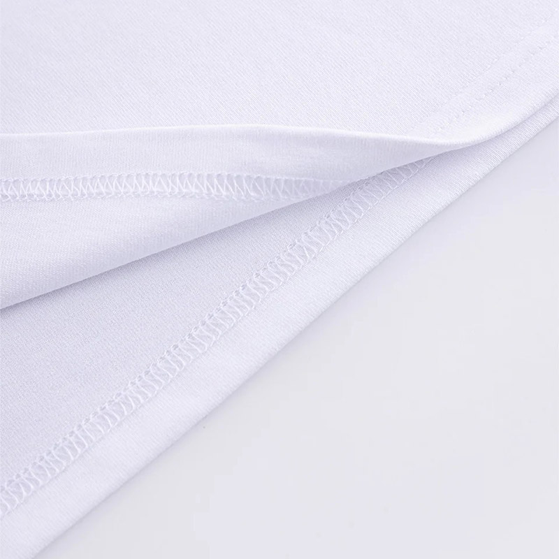 CROSS TEE WHITE & BLACK -WHITE-