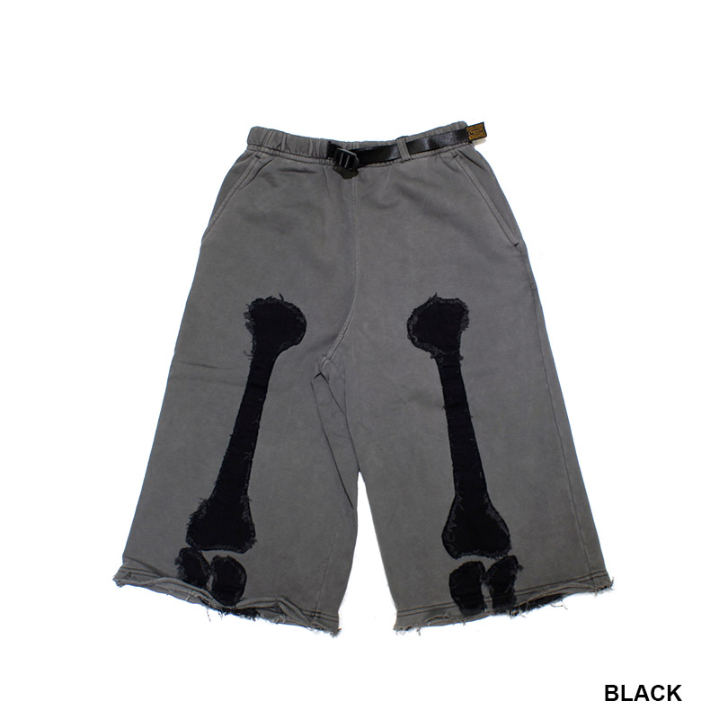 裏毛8部丈SHORTS -2.COLOR-