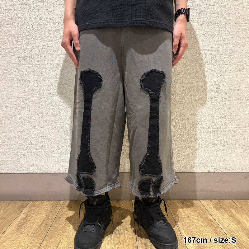裏毛8部丈SHORTS -2.COLOR-
