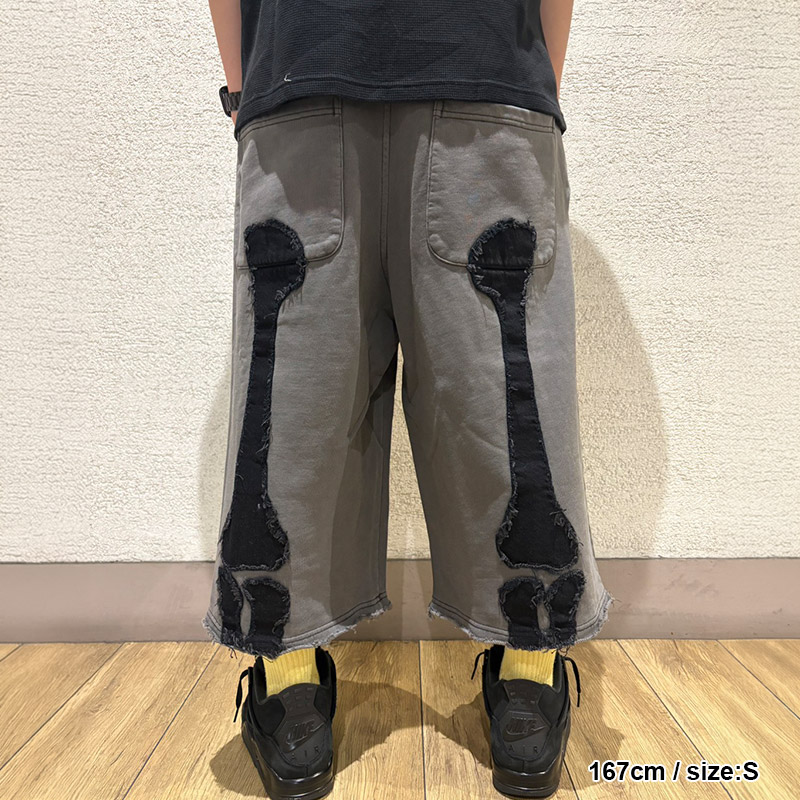 裏毛8部丈SHORTS -2.COLOR-
