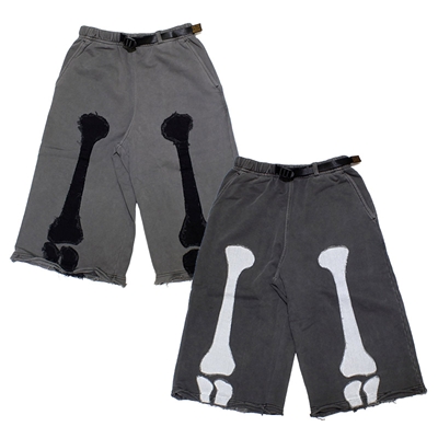 裏毛8部丈SHORTS -2.COLOR-