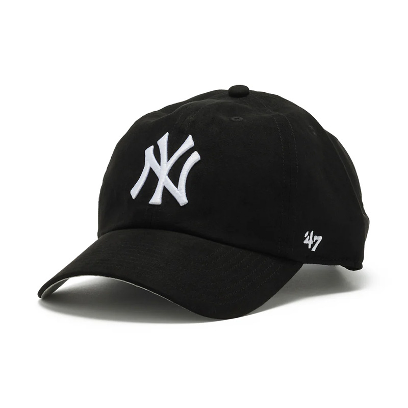 YANKEES BALLPARK SUEDE CLEAN UP -BLACK-