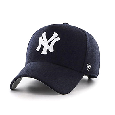 YANKEES CHAIN STITCH '47 OFFSIDE -NAVY-