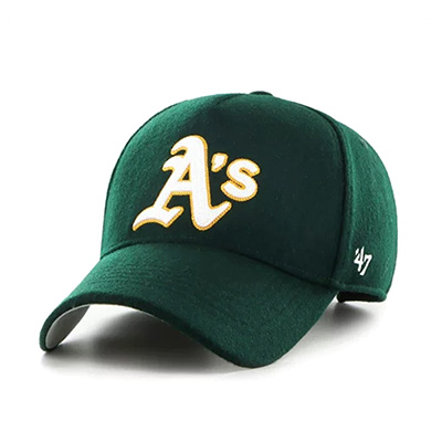 ATHLETICS CHAIN STITCH '47 OFFSIDE -GREEN-