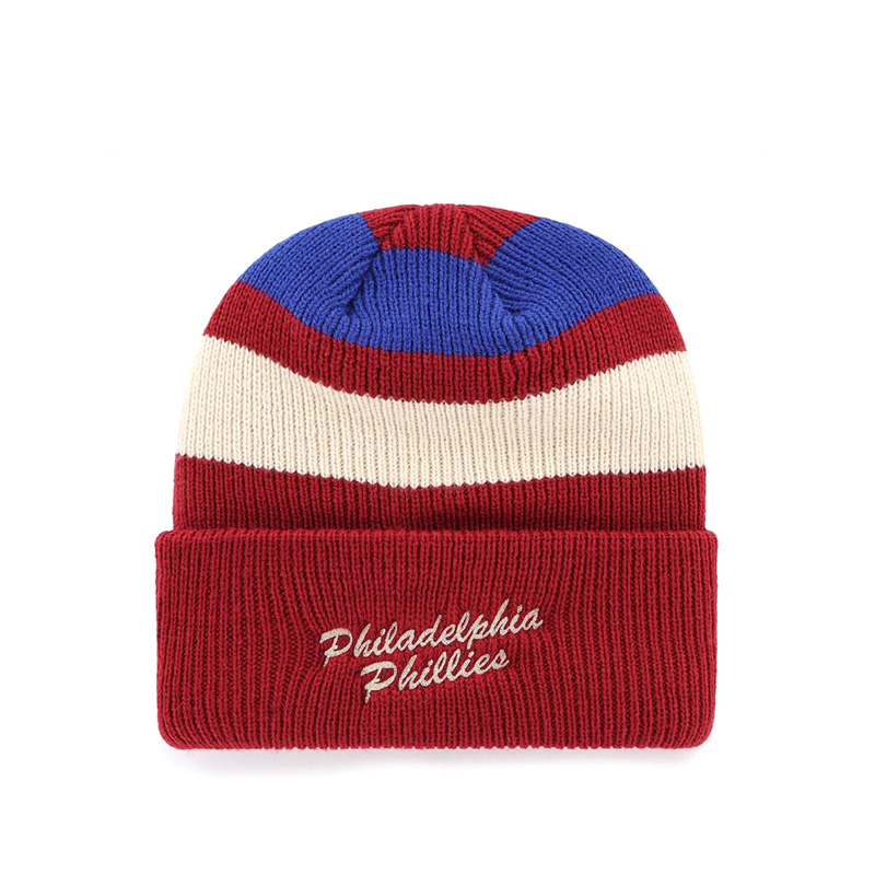 PHILLIES CLUBHOUSE JENNINGS '47 CUFF KNIT -RED-