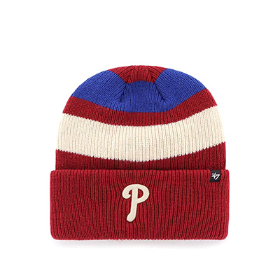 PHILLIES CLUBHOUSE JENNINGS '47 CUFF KNIT -RED-