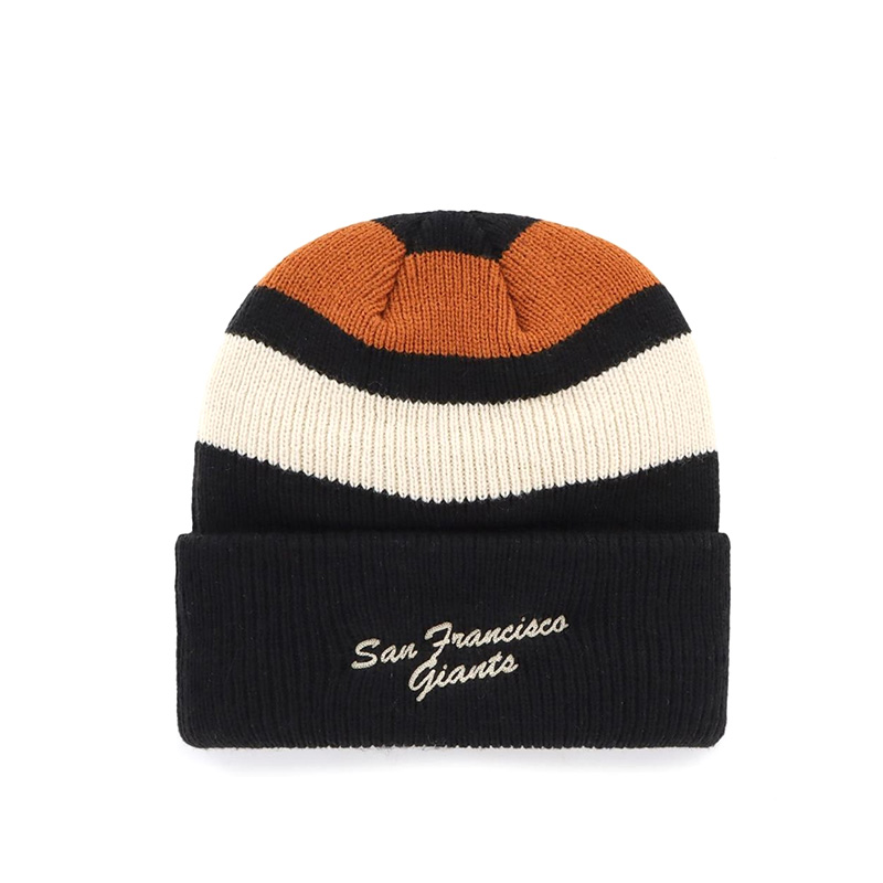 GIANTS CLUBHOUSE JENNINGS '47 CUFF KNIT -BLACK-