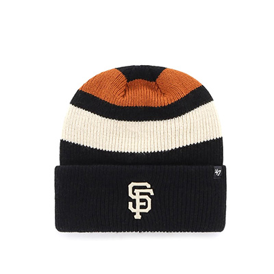 GIANTS CLUBHOUSE JENNINGS '47 CUFF KNIT -BLACK-