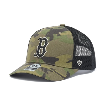 RED SOX CAMO TRUCKER -CAMO-