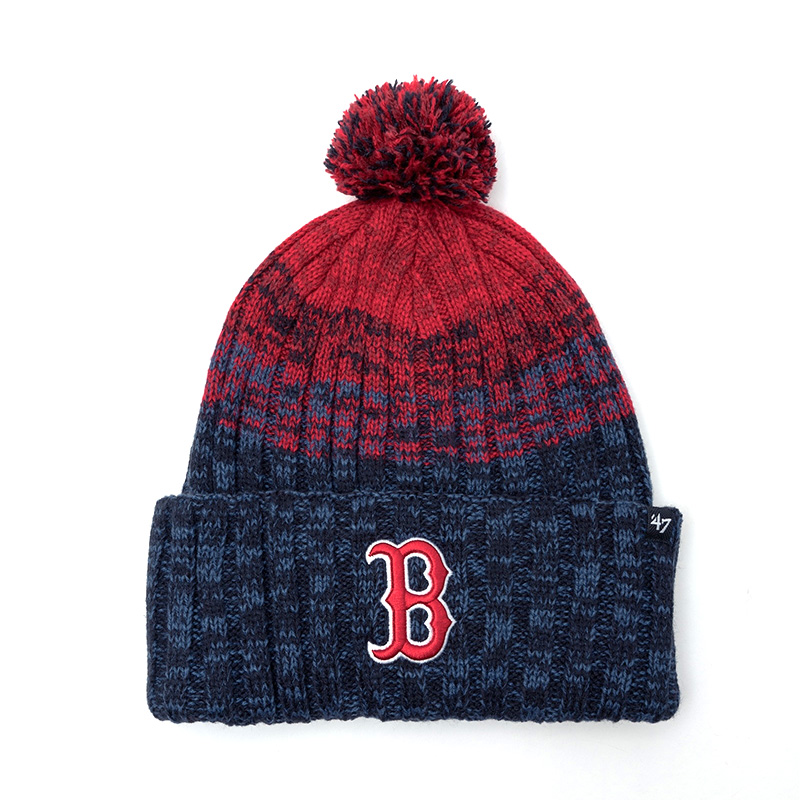 RED SOX CASCADE CUFF KNIT -NAVY-