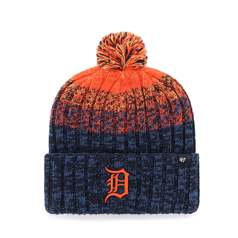 TIGERS CASCADE CUFF KNIT -NAVY-