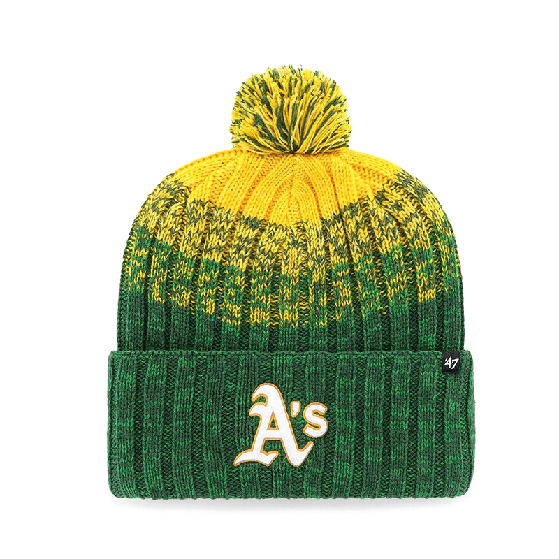 ATHLETICS CASCADE CUFF KNIT -GREEN-