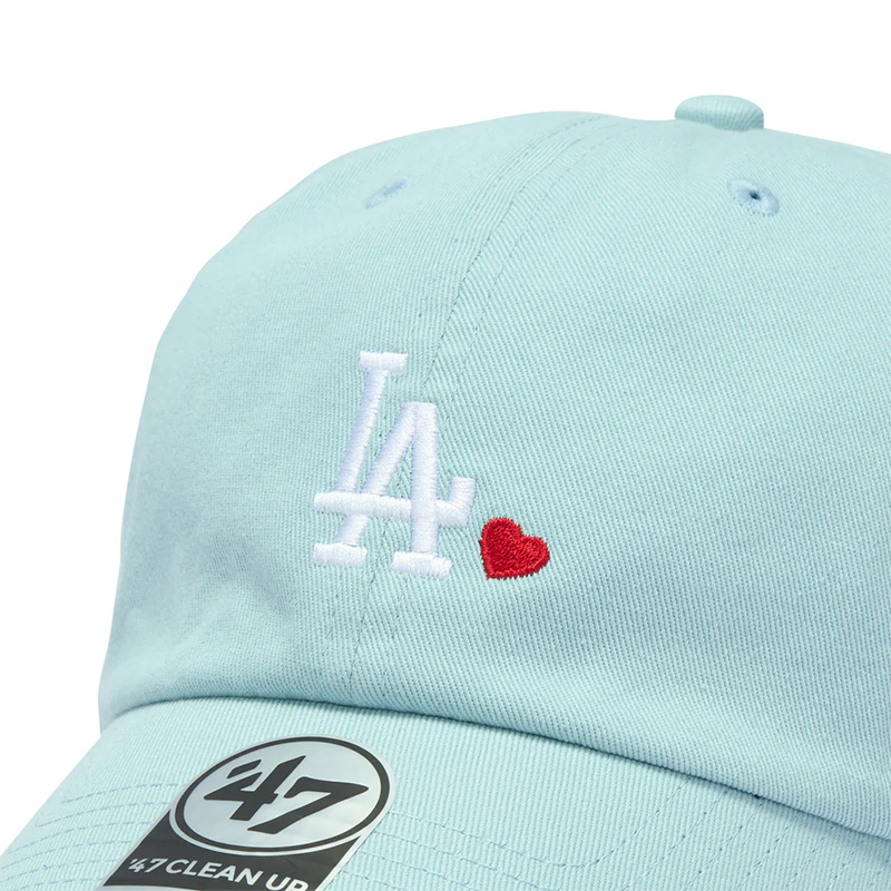 DODGERS MINI HEART CLEAN UP -LT.BLUE-