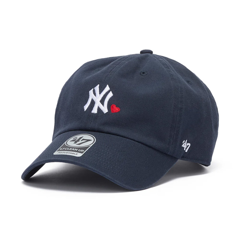 YANKEES MINI HEART CLEAN UP -NAVY-