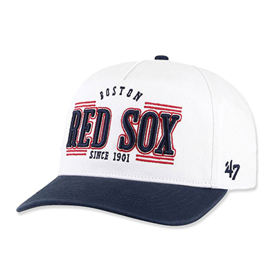 RED SOX STREAM LINE '47 HITCH -WHITExNAVY-