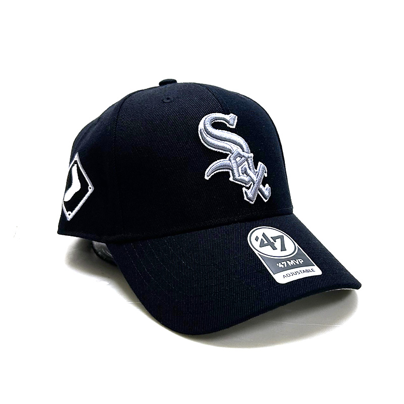 WHITE SOX SURE SHOT SNAPBACK '47 MVP -BLACK-