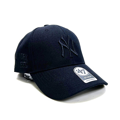 YANKEES SURE SHOT SNAPBACK '47 MVP -BLACK×BLACK-