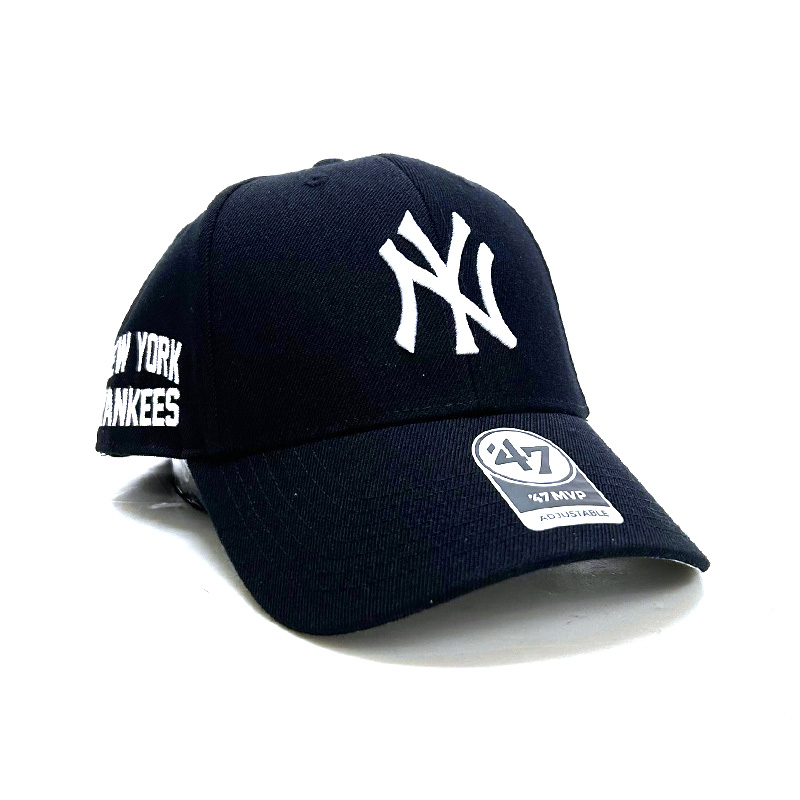 YANKEES SURE SHOT SNAPBACK '47 MVP -BLACK×WHITE-