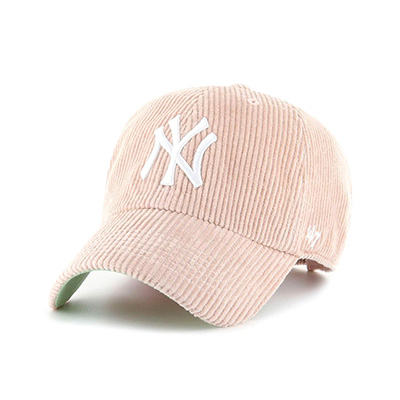 YANKEES THICK CORDUROY '47 CLEAN UP -PINK-