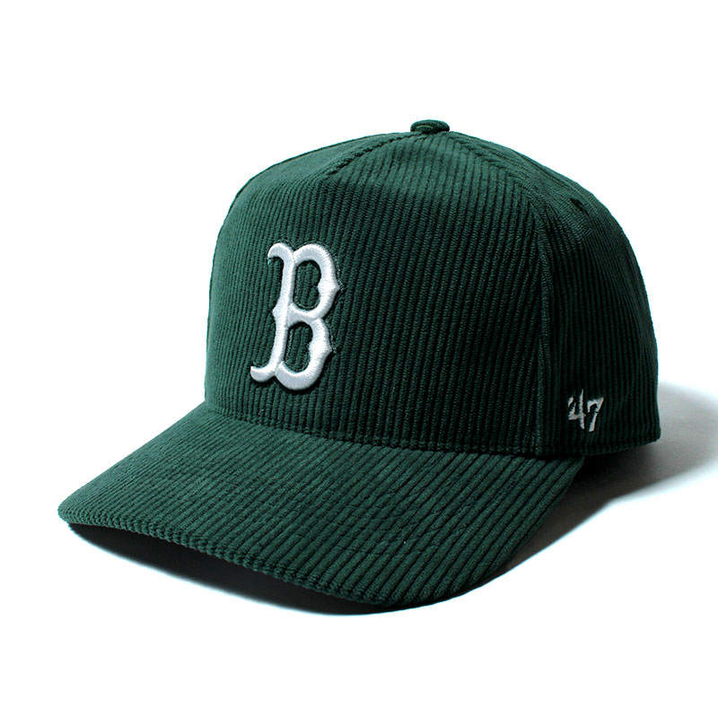 RED SOX THICK CORDUROY'47 HITCH -DARK GREEN-