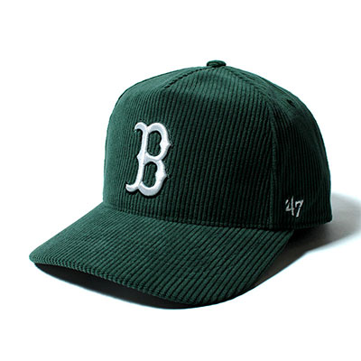 RED SOX THICK CORDUROY'47 HITCH -DARK GREEN-