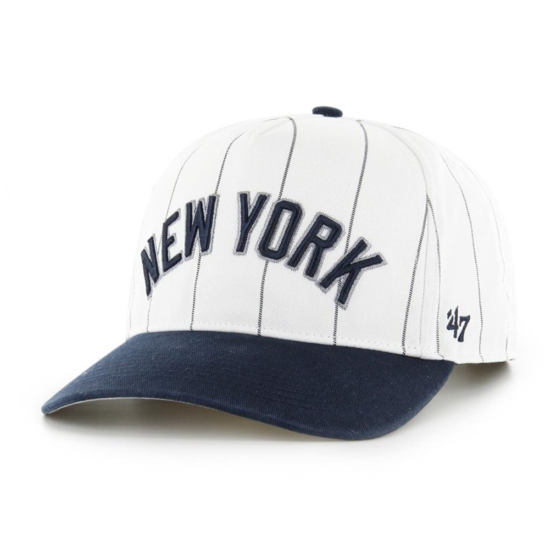 YANKEES DOUBLE HEADER PINSTRIPE '47 HITCH -WHITExNAVY-