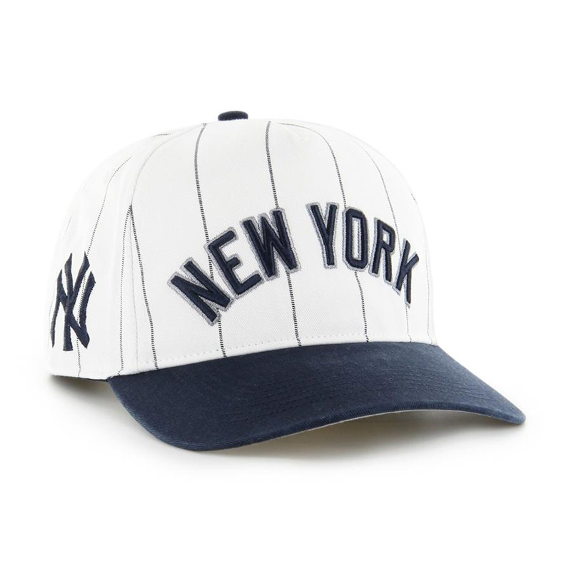 YANKEES DOUBLE HEADER PINSTRIPE '47 HITCH -WHITExNAVY-