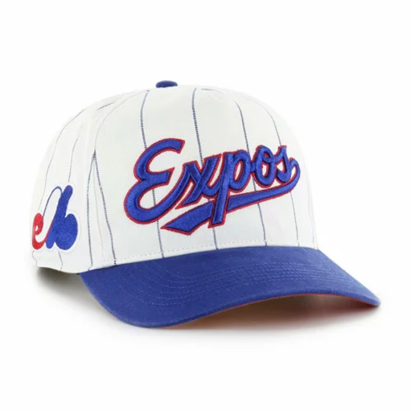 EXPOS DOUBLE HEADER PINSTRIPE '47 HITCH -WHITExBLUE-