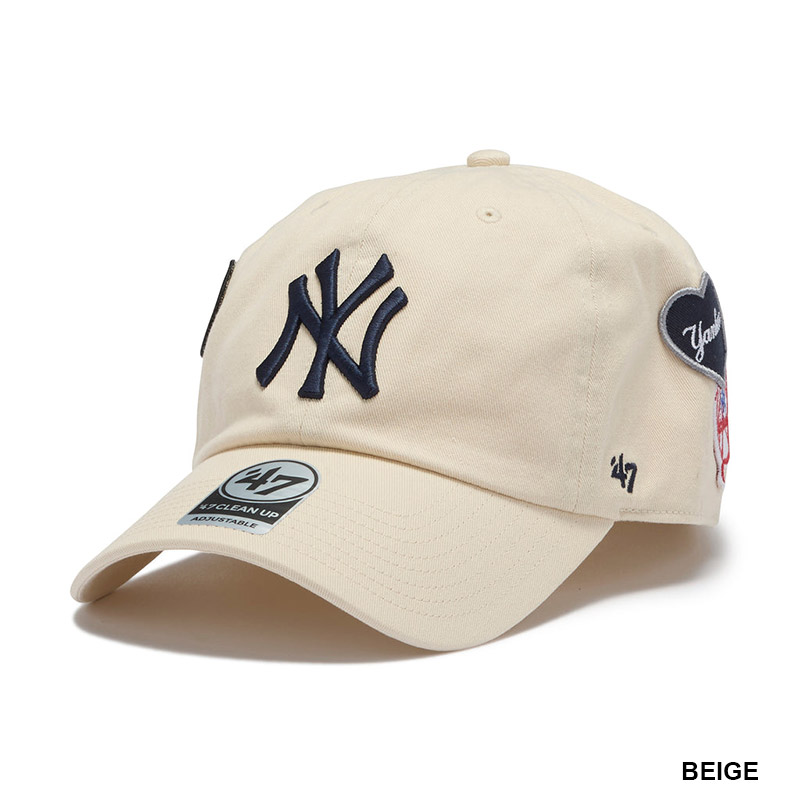 BADGE YANKEES CLEAN UP -NAVY-