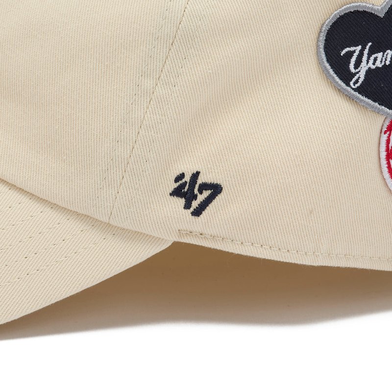 BADGE YANKEES CLEAN UP -NAVY-