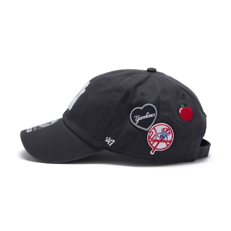 BADGE YANKEES CLEAN UP -NAVY-