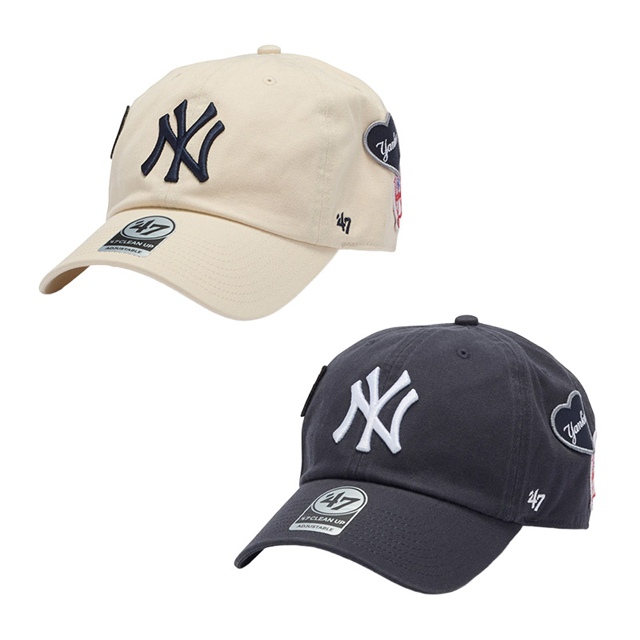 BADGE YANKEES CLEAN UP -NAVY-