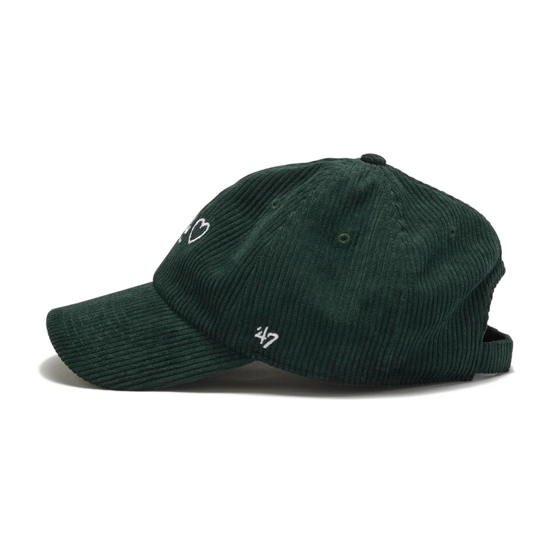 HEART BR DODGERS -GREEN-