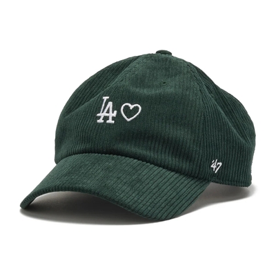 HEART BR DODGERS -GREEN-