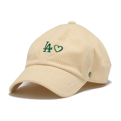 HEART BR DODGERS -NATURAL-