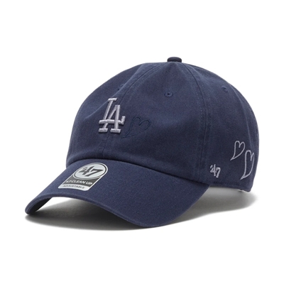 YH DODGERS CLEAN UP -NAVY-