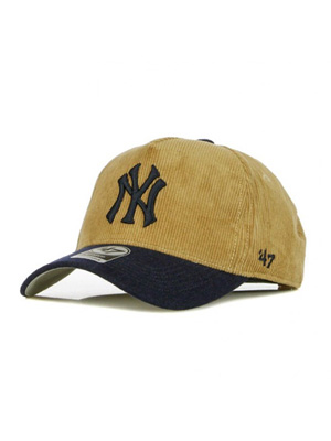 Yankees Corduroy'47 MVP DT Two Tone -KHAKI×NAVY-