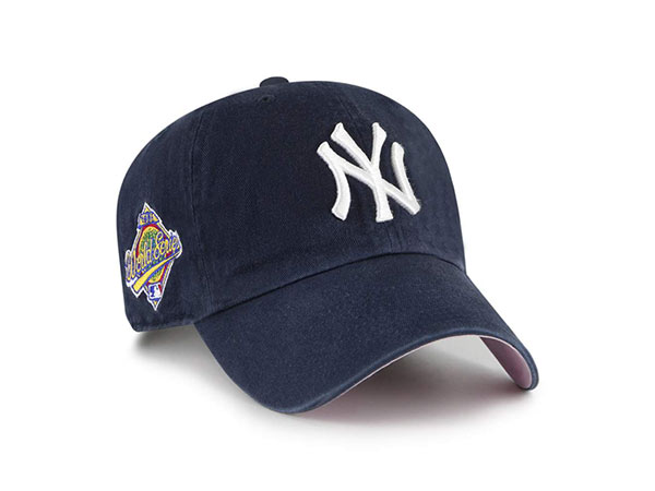 YANKEES FALL 1996 WS DOUBLE UNDER'47 CLEAN UP -NAVY-