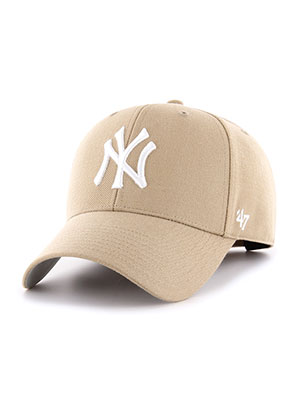 Yankees'47 MVP Khaki×White Logo -KHAKI×WHITE-