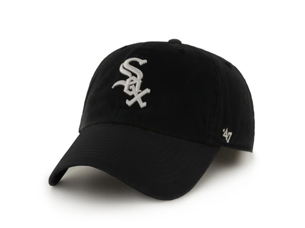 White Sox'47 CLEAN UP CAP -BLACK-
