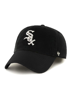 White Sox'47 CLEAN UP CAP -BLACK-