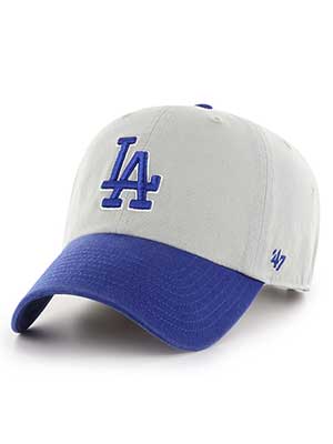 Dodgers'47 CLEAN UP Two Tone -GRAY×ROYAL-