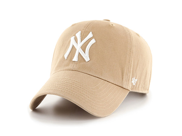 Yankees'47 CLEAN UP Khaki×White -KHAKI×WHITE-