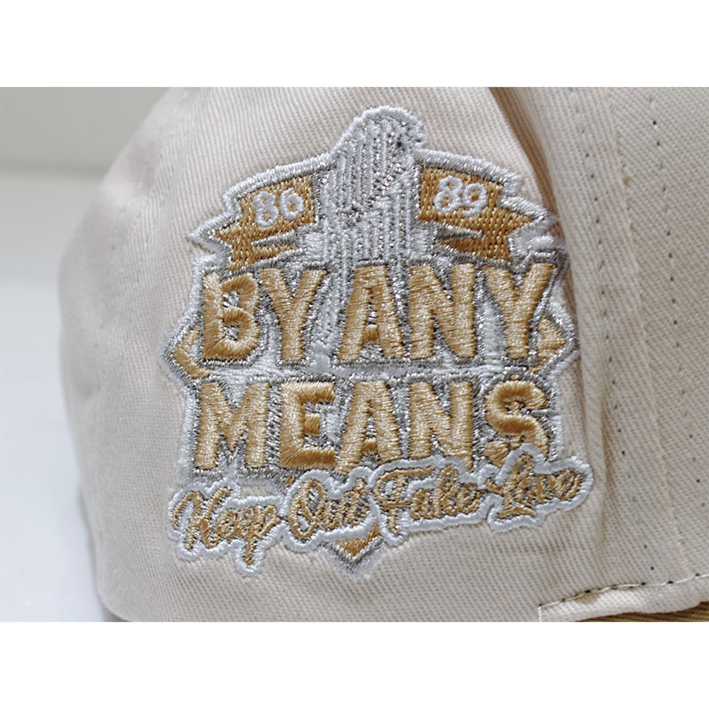 KEEP OUT FAKE LOVE(キープアウトフェイクラブ)/ WORLD FAMOUS NY SNAPBACK -BEIGE-