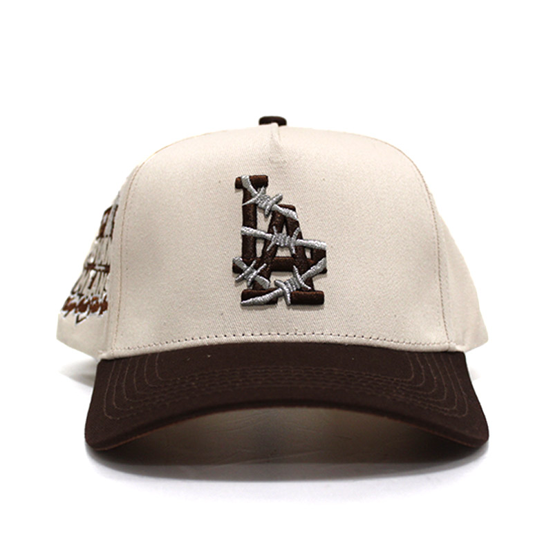 KEEP OUT FAKE LOVE(キープアウトフェイクラブ)/ WORLD FAMOUS LA SNAPBACK CAP -BROWN-
