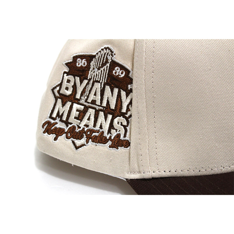 KEEP OUT FAKE LOVE(キープアウトフェイクラブ)/ WORLD FAMOUS NY SNAPBACK CAP -BROWN-