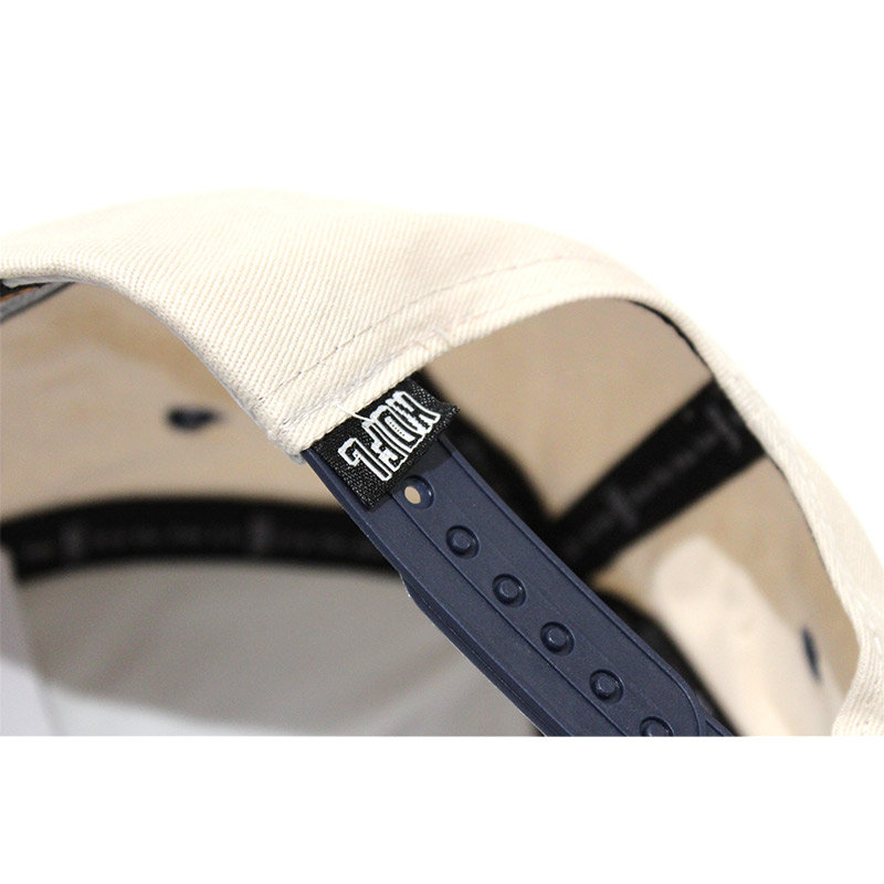 KEEP OUT FAKE LOVE(キープアウトフェイクラブ)/ WORLD FAMOUS NY SNAPBACK CAP -WHITE/NAVY-