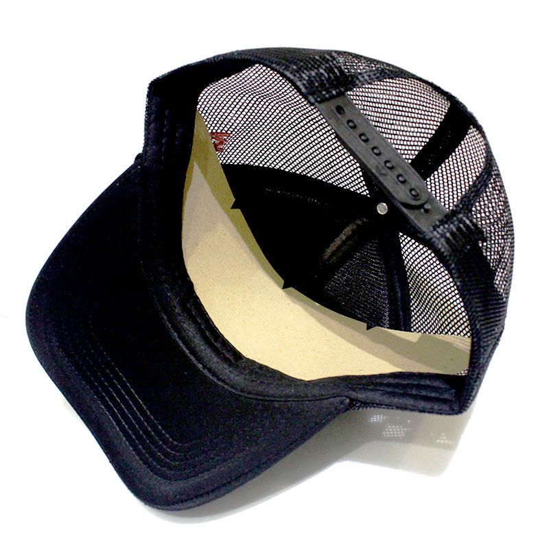 PUSSY TRUCKER HAT -BLACK-