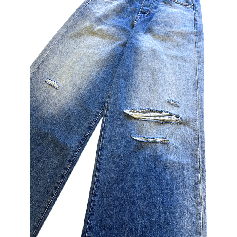 BAGGY SKATER DENIM -BLUE-