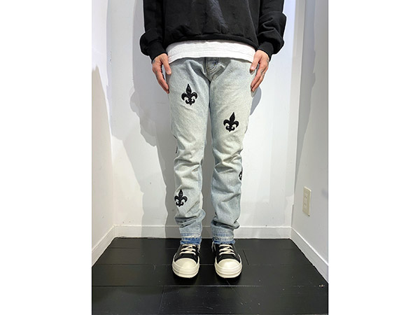 mnml(ミニマル)/ D112 FLEUR DENIM -BLUE- | WALKIN STORE WEB SHOP